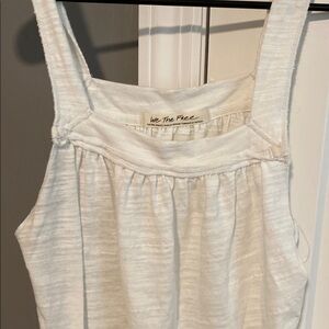 We The Free Ivory Sleeveless Top